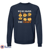 It's All About The Candy Halloween Unisex Organic Cotton Sweatshirt