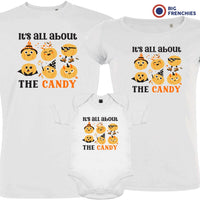 It's All About The Candy Halloween Matching Organic Cotton Family Set (Set of 3)