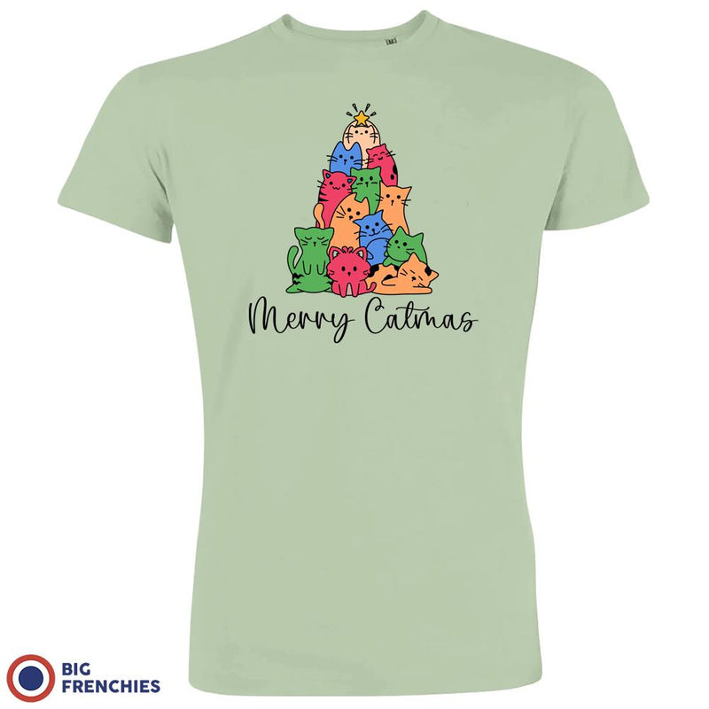 Merry Catmas Christmas Men's Organic Cotton Tee