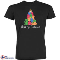 Merry Catmas Christmas Men's Organic Cotton Tee