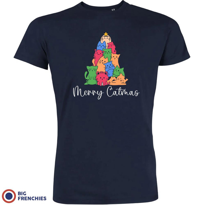 Merry Catmas Christmas Men's Organic Cotton Tee