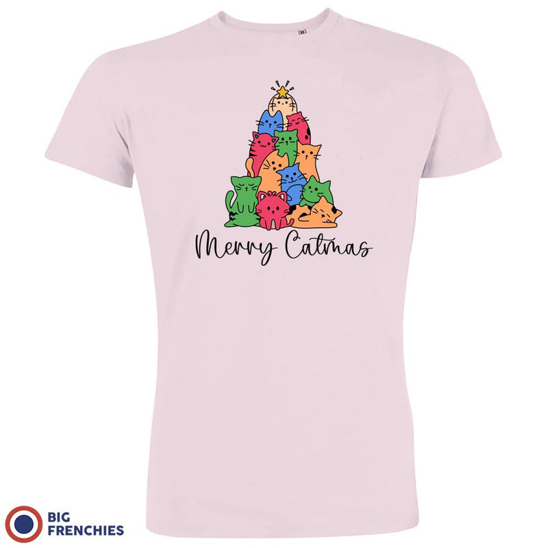 Merry Catmas Christmas Men's Organic Cotton Tee