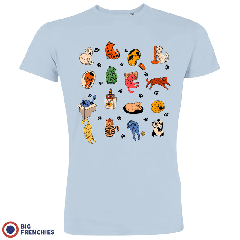 Cat Life Men's Organic Tee