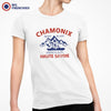 Chamonix Mont Blanc French Alps Haute Savoie Women's Organic Cotton Tee