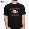 Chamonix Mont Blanc French Alps Haute Savoie Men's Organic Cotton Tee