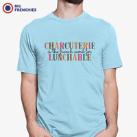 Charcuterie Is The French Word For Lunchable Men's Organic Cotton Tee