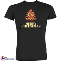 Merry Cheesemas Christmas Men's Organic Cotton Tee