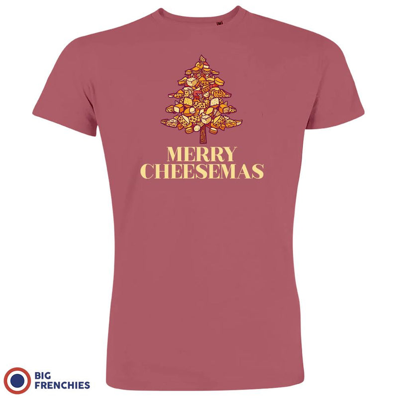 Merry Cheesemas Christmas Men's Organic Cotton Tee