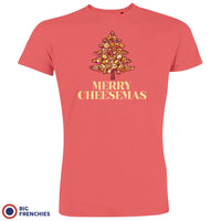 Merry Cheesemas Christmas Men's Organic Cotton Tee