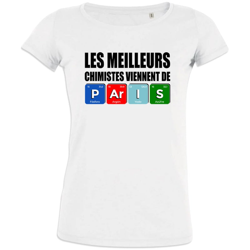 Les meilleurs Chimistes Viennent De Paris Women's Organic Cotton Tee