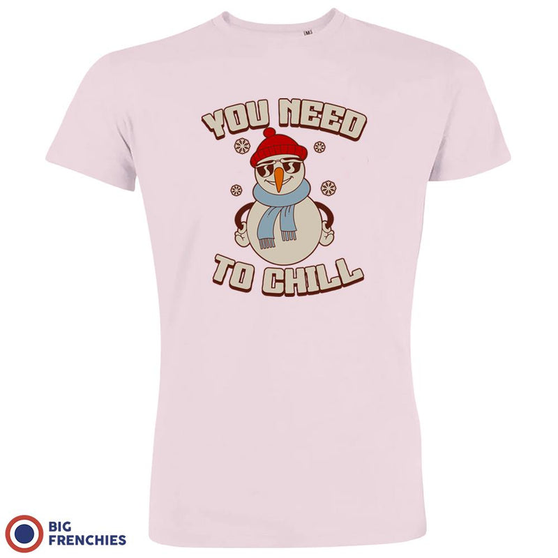 You Need To Chill Christmas Men's Organic Cotton Tee