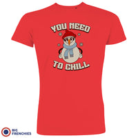 You Need To Chill Christmas Men's Organic Cotton Tee