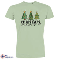 Christmas Crew with Trees Men's Organic Cotton Tee