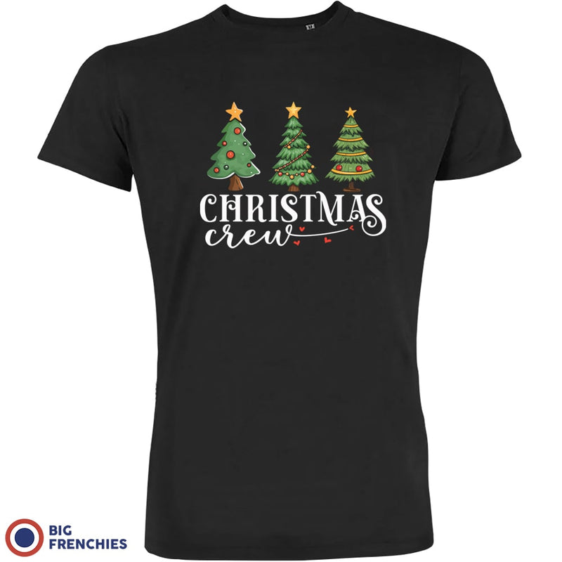 Christmas Crew with Trees Men's Organic Cotton Tee