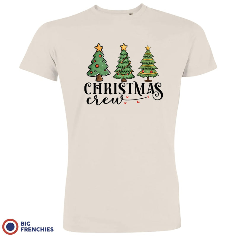 Christmas Crew with Trees Men's Organic Cotton Tee