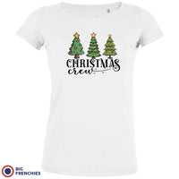 Christmas Crew with Trees Women's Organic Tee