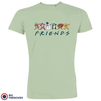 Friends Christmas Men's Organic Cotton Tee