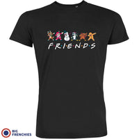 Friends Christmas Men's Organic Cotton Tee