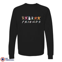 Friends Christmas Unisex Organic Cotton Sweatshirt