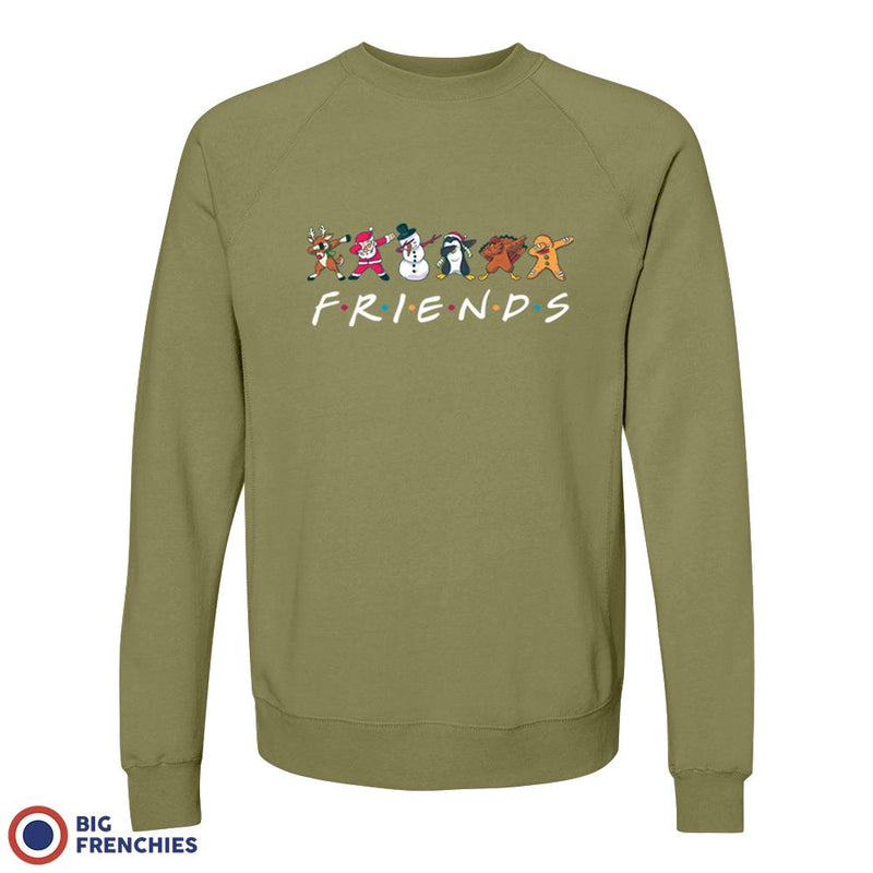 Friends Christmas Unisex Organic Cotton Sweatshirt