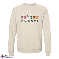 Friends Christmas Unisex Organic Cotton Sweatshirt