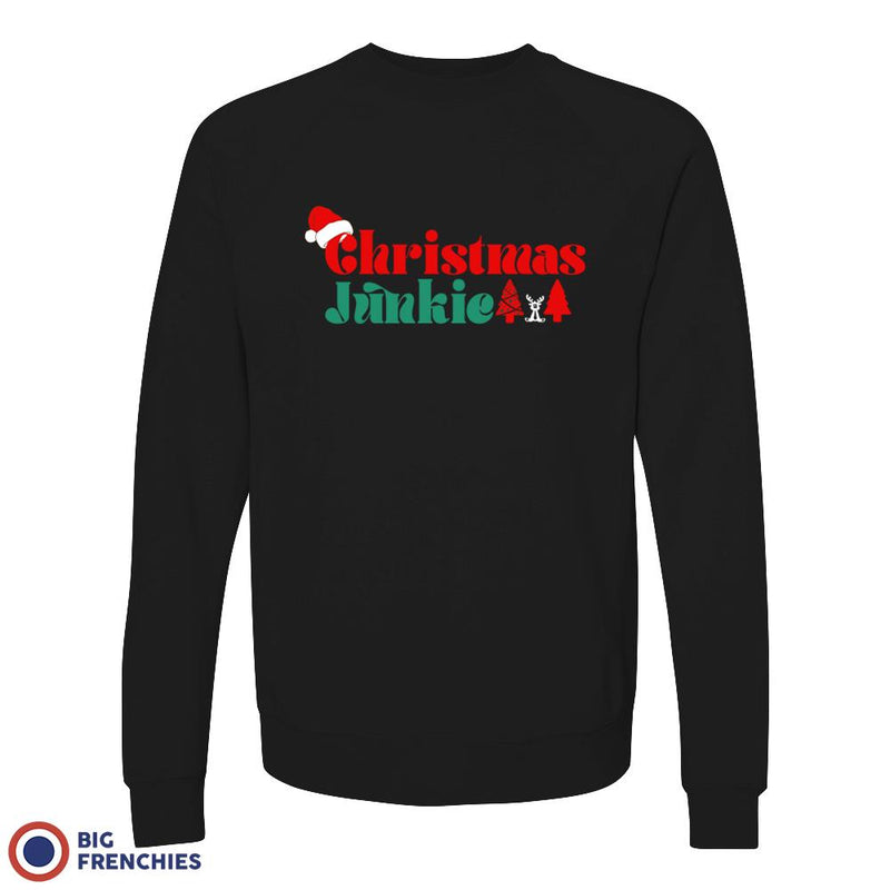 Christmas Junkie Unisex Organic Cotton Sweatshirt