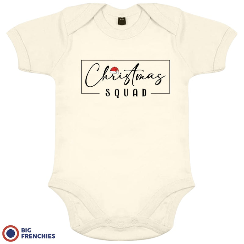 Christmas Squad Organic Cotton Baby Onesie