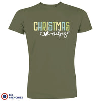 Christmas Vibes Men's Organic Cotton Tee