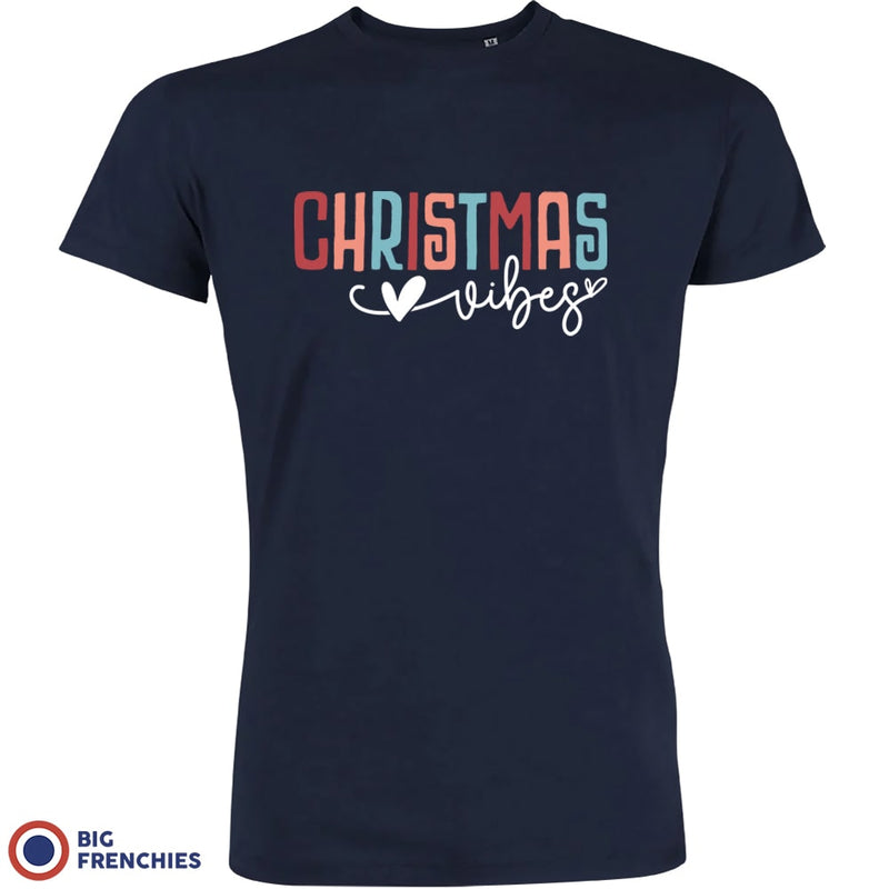 Christmas Vibes Men's Organic Cotton Tee