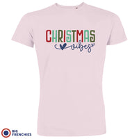 Christmas Vibes Men's Organic Cotton Tee