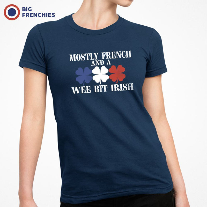 Mostly French and a Wee Bit Irish Women's Organic Cotton Tee