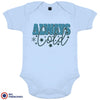 Always Cold Christmas Organic Cotton Baby Onesie