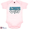 Always Cold Christmas Organic Cotton Baby Onesie