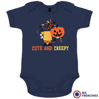 Cute and Creepy Halloween Organic Cotton Baby Onesie