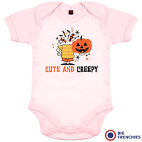 Cute and Creepy Halloween Organic Cotton Baby Onesie