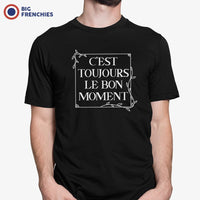 C'est Toujours Le Bon Moment Men's Organic Cotton Tee