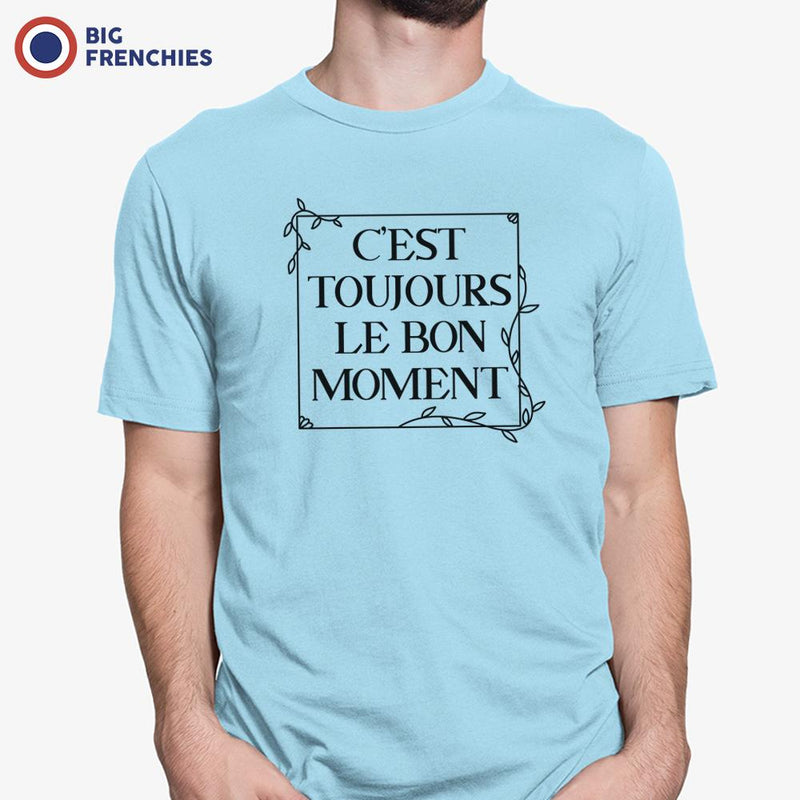 C'est Toujours Le Bon Moment Men's Organic Cotton Tee