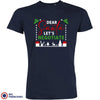 Dear Santa Let's Negotiate Christmas Men's Organic Cotton Tee