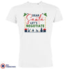 Dear Santa Let's Negotiate Christmas Men's Organic Cotton Tee