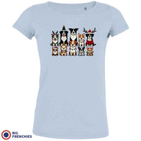 Christmas Dogs Women's Organic Tee