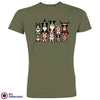 Christmas Dogs Men's Organic Cotton Tee