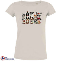 Christmas Dogs Women's Organic Tee