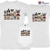 Christmas Dogs Matching Family Organic Tees (Set of 3)