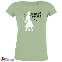 Drink Up Witches Halloween Women's Organic Cotton Tee