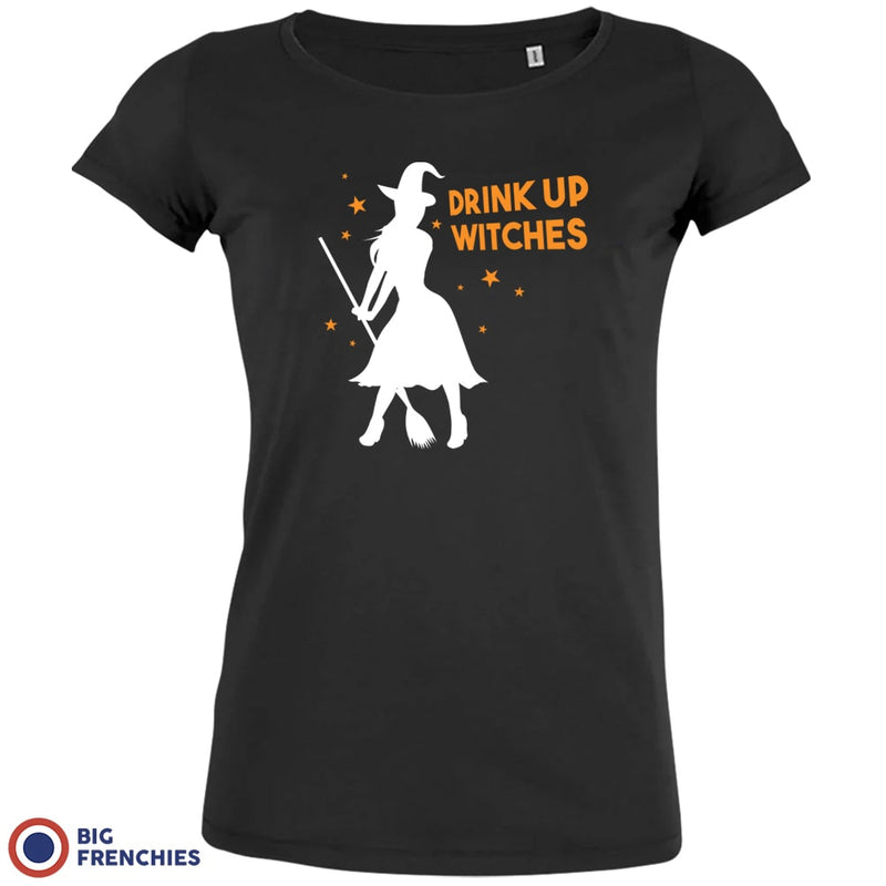 Drink Up Witches Halloween Women's Organic Cotton Tee