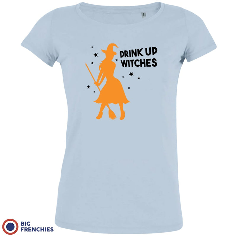 Drink Up Witches Halloween Women's Organic Cotton Tee