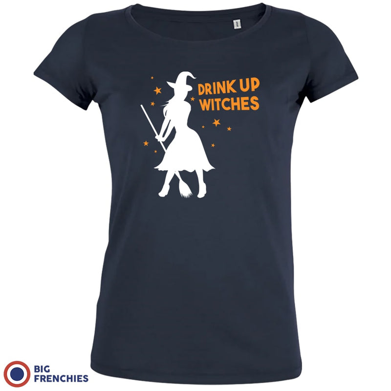 Drink Up Witches Halloween Women's Organic Cotton Tee