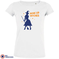 Drink Up Witches Halloween Women's Organic Cotton Tee