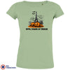 Eiffel Tower Of Terror Halloween Women's Organic Cotton Tee