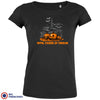 Eiffel Tower Of Terror Halloween Women's Organic Cotton Tee